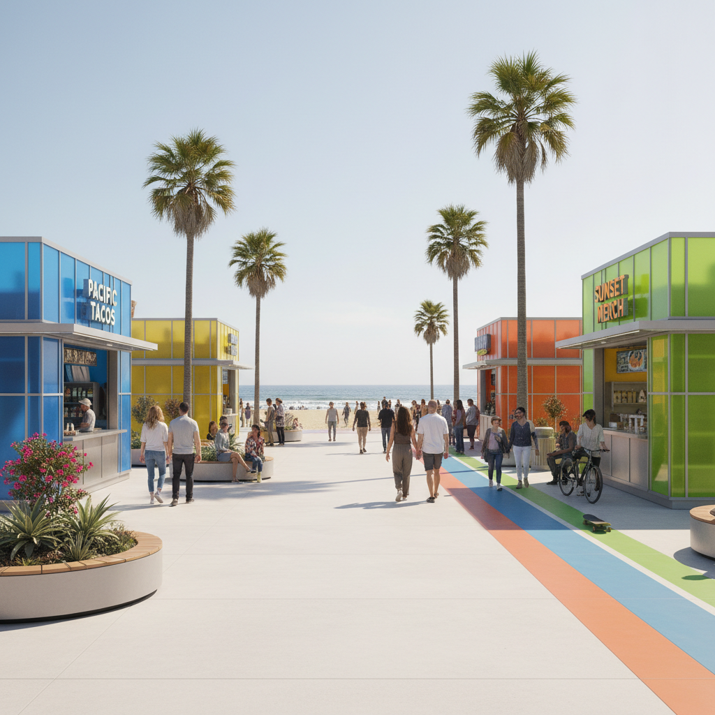Coastal Development - Boardwalk Retail — 1500 Ocean Front Walk, Venice, CA 90291