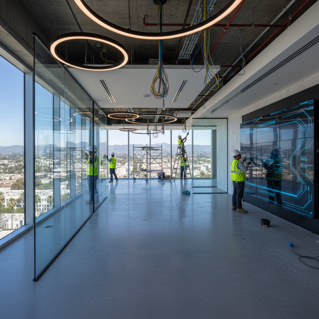 Office Tower - Interior Build-Out — 888 N La Brea Ave, West Hollywood, CA 90038