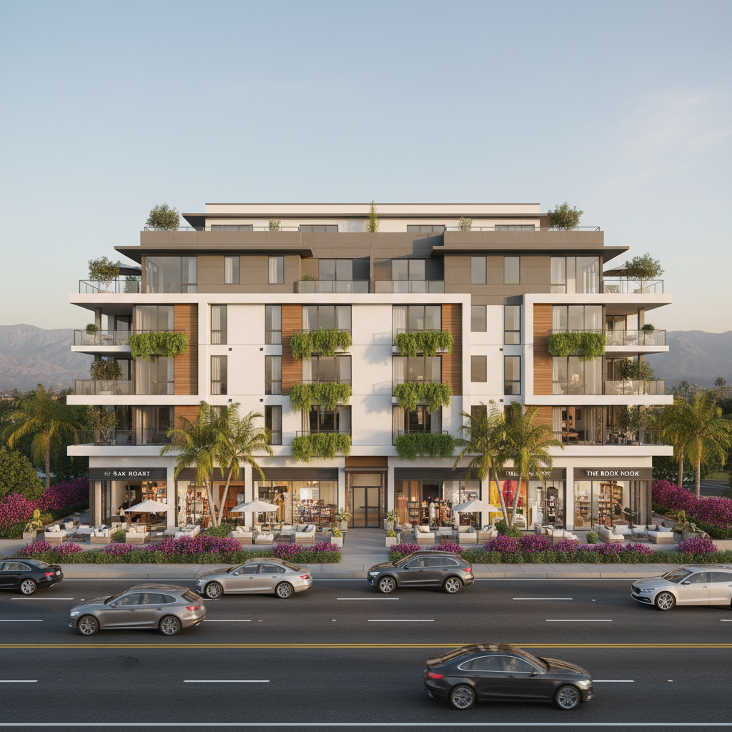 New Construction - Multifamily Residential — 4500 Sepulveda Blvd, Sherman Oaks, CA 91403