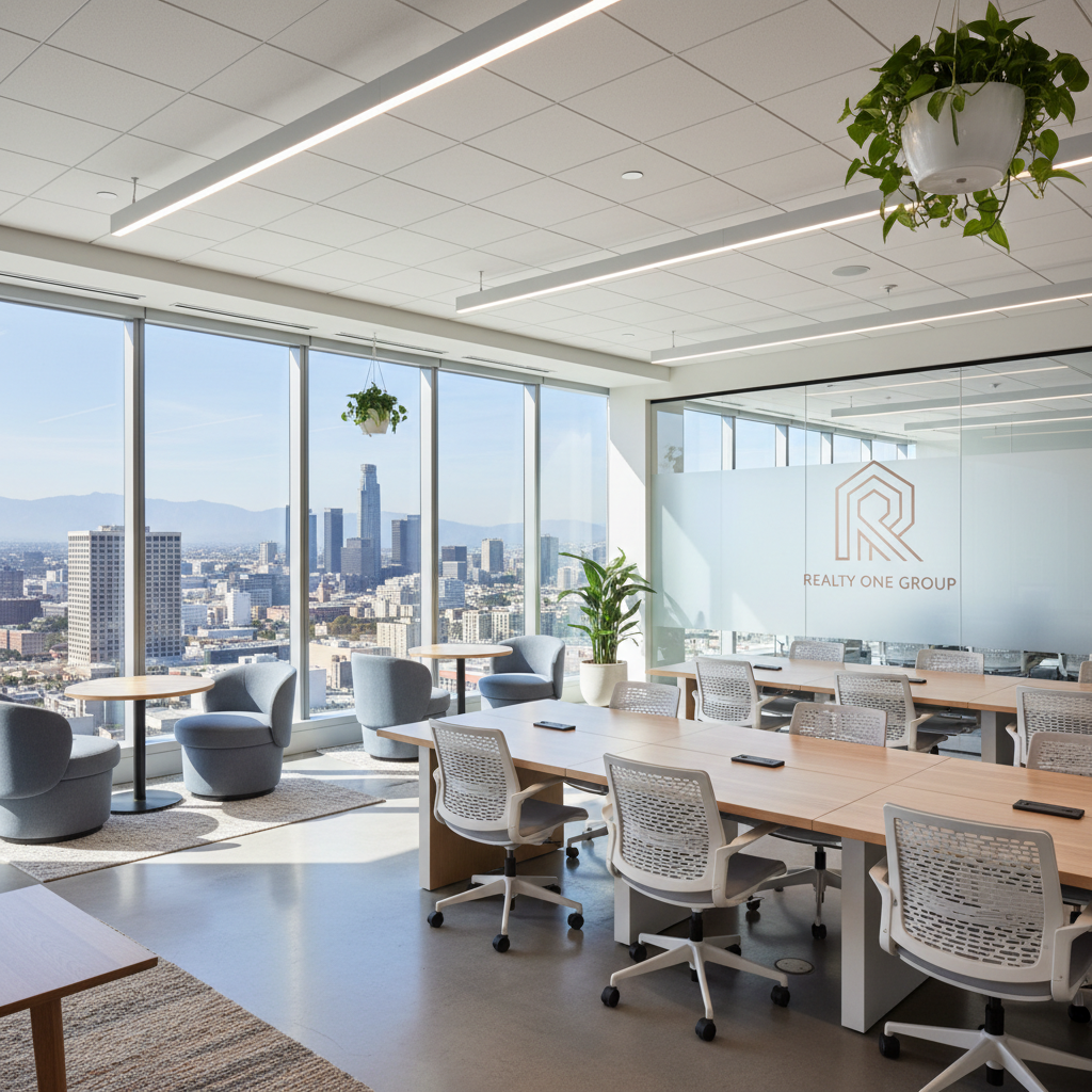 Interior Office Renovation — 555 S Flower St, Los Angeles, CA 90071