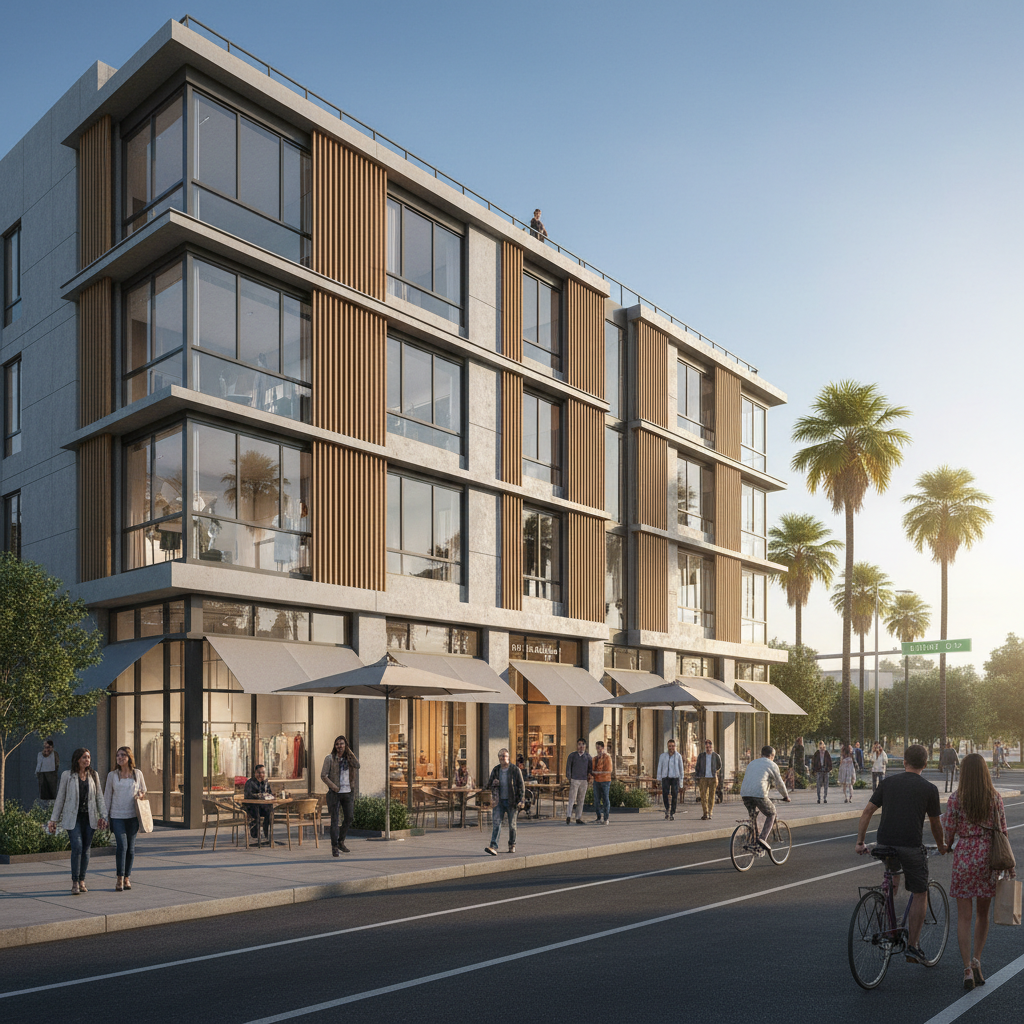 Mixed-Use Residential/Commercial — 4500 Sunset Blvd, Los Angeles, CA 90027