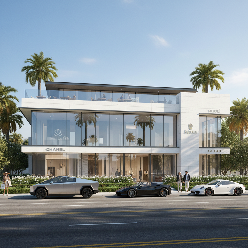 Retail Redevelopment — 300 S La Cienega Blvd, Beverly Hills, CA 90211