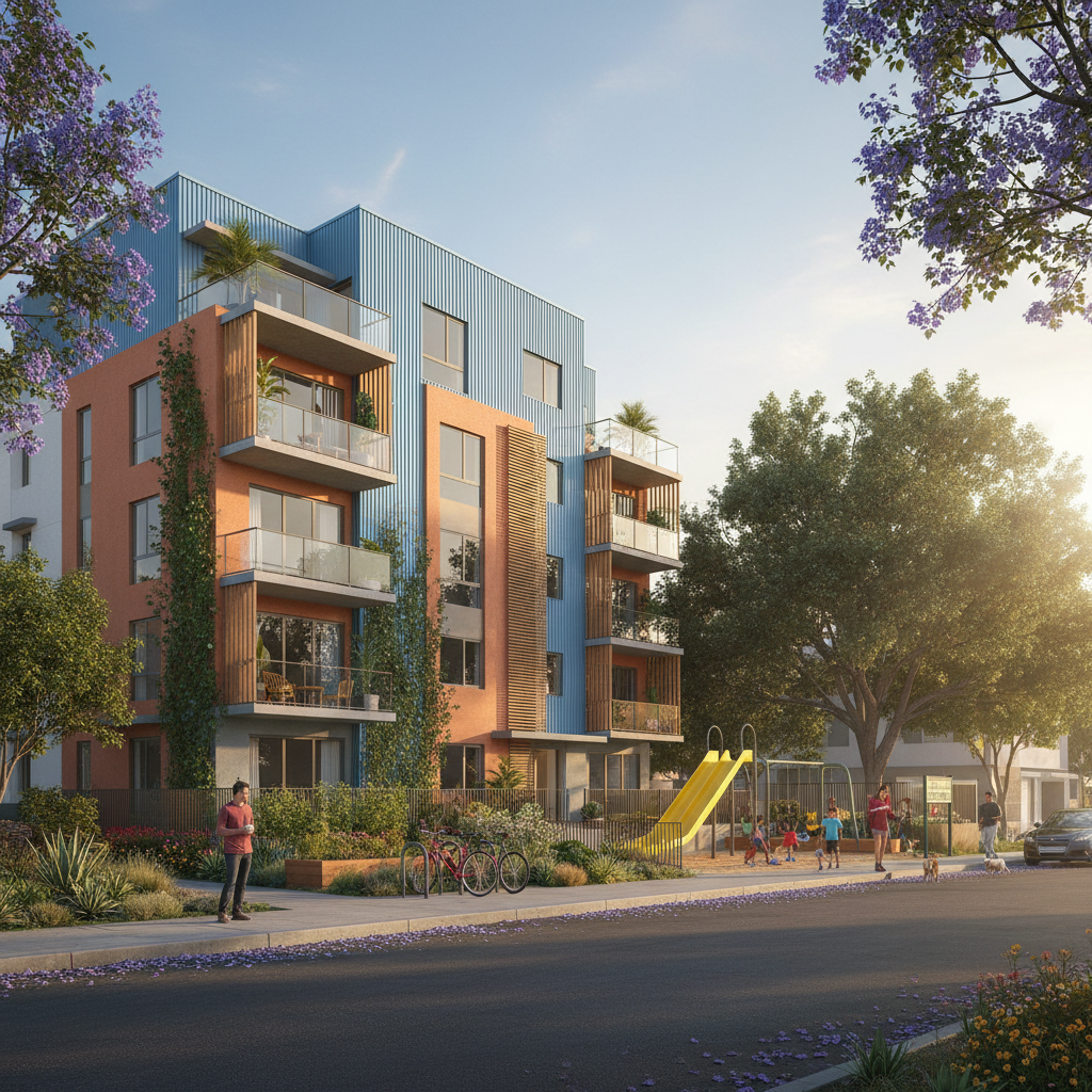 Affordable Housing - New Construction — 2500 N Figueroa St, Los Angeles, CA 90065