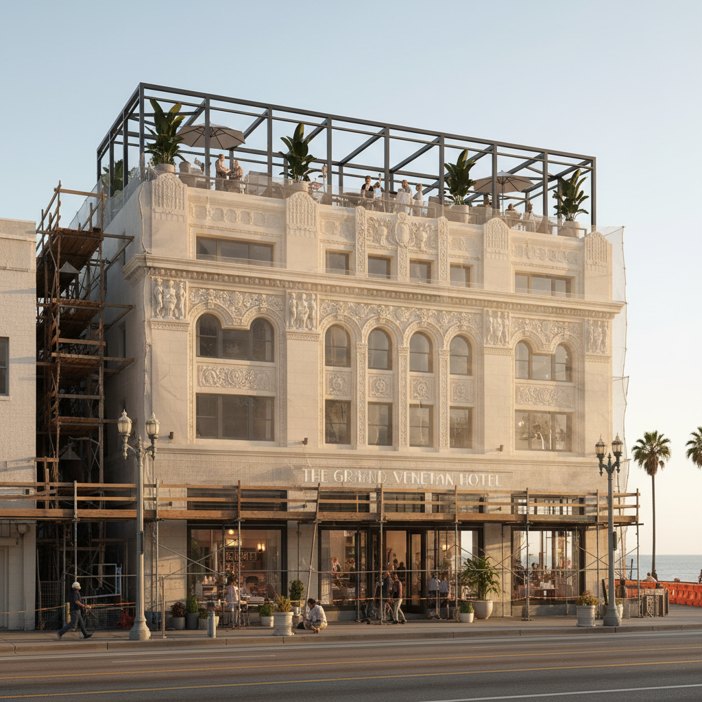 Adaptive Reuse - Hotel Conversion — 1000 Venice Blvd, Los Angeles, CA 90291