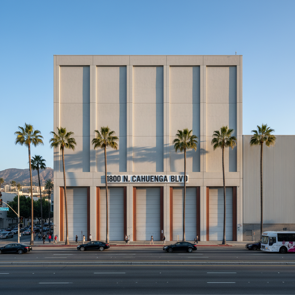 industrial deal — 1800 N Cahuenga Blvd, Hollywood, CA 90028