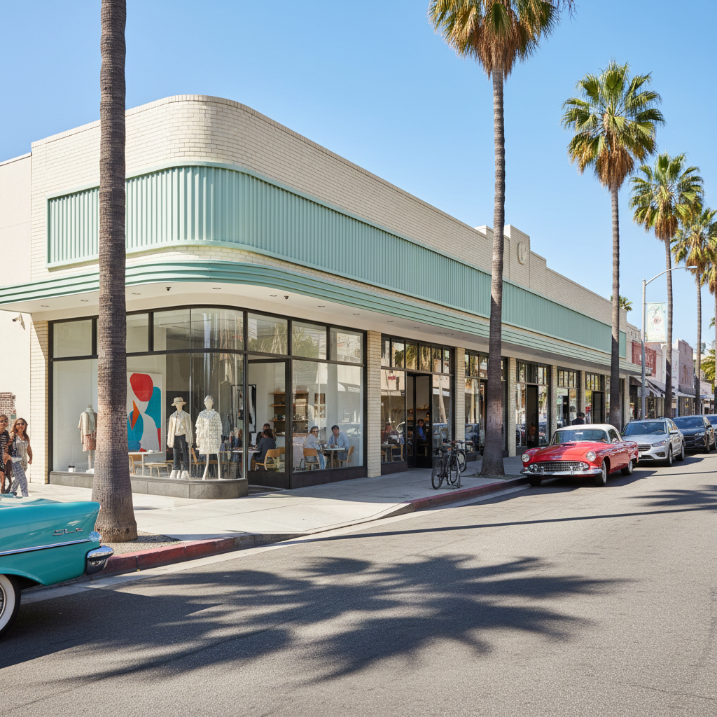 Commercial Renovation - Adaptive Reuse — 7890 Melrose Ave, Los Angeles, CA 90046