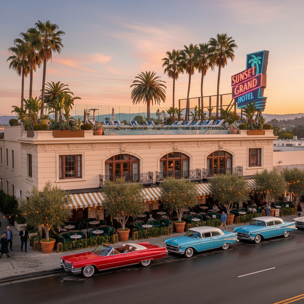 Commercial Renovation - Hotel — 7890 Sunset Blvd, West Hollywood, CA 90046