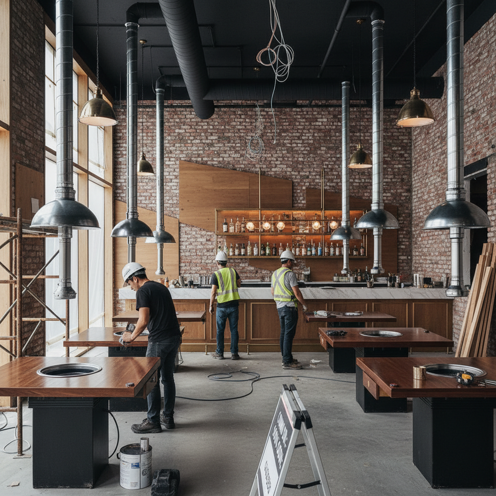 Tenant Improvement - Restaurant — 888 N Vermont Ave, Los Angeles, CA 90029