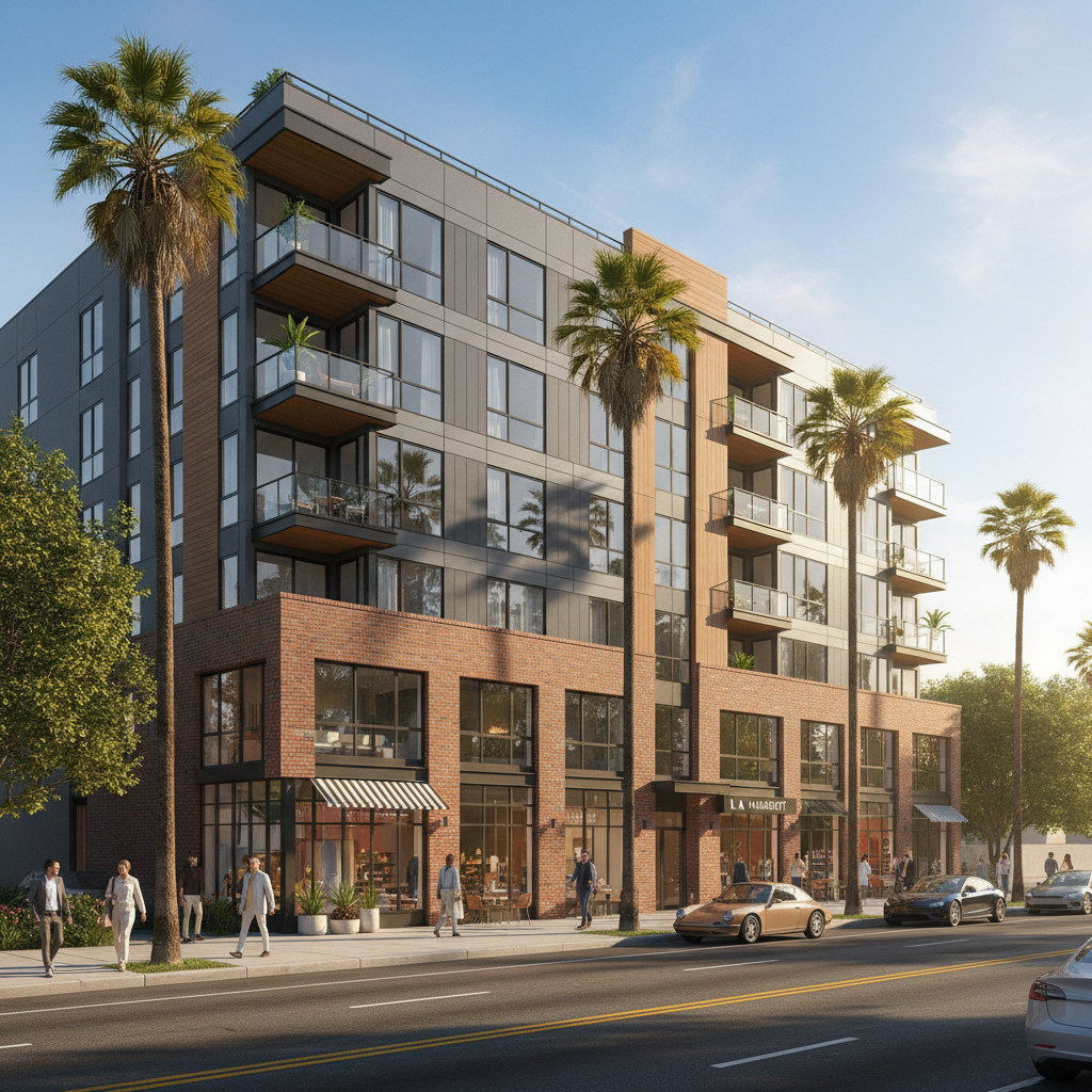 Multi-Family Residential - New Construction — 1000 N Vermont Ave, Los Angeles, CA 90029