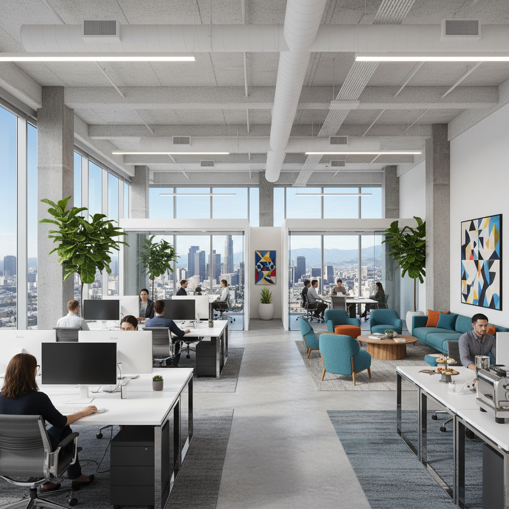 Interior Tenant Improvement - Office — 300 Figueroa St, Los Angeles, CA 90012