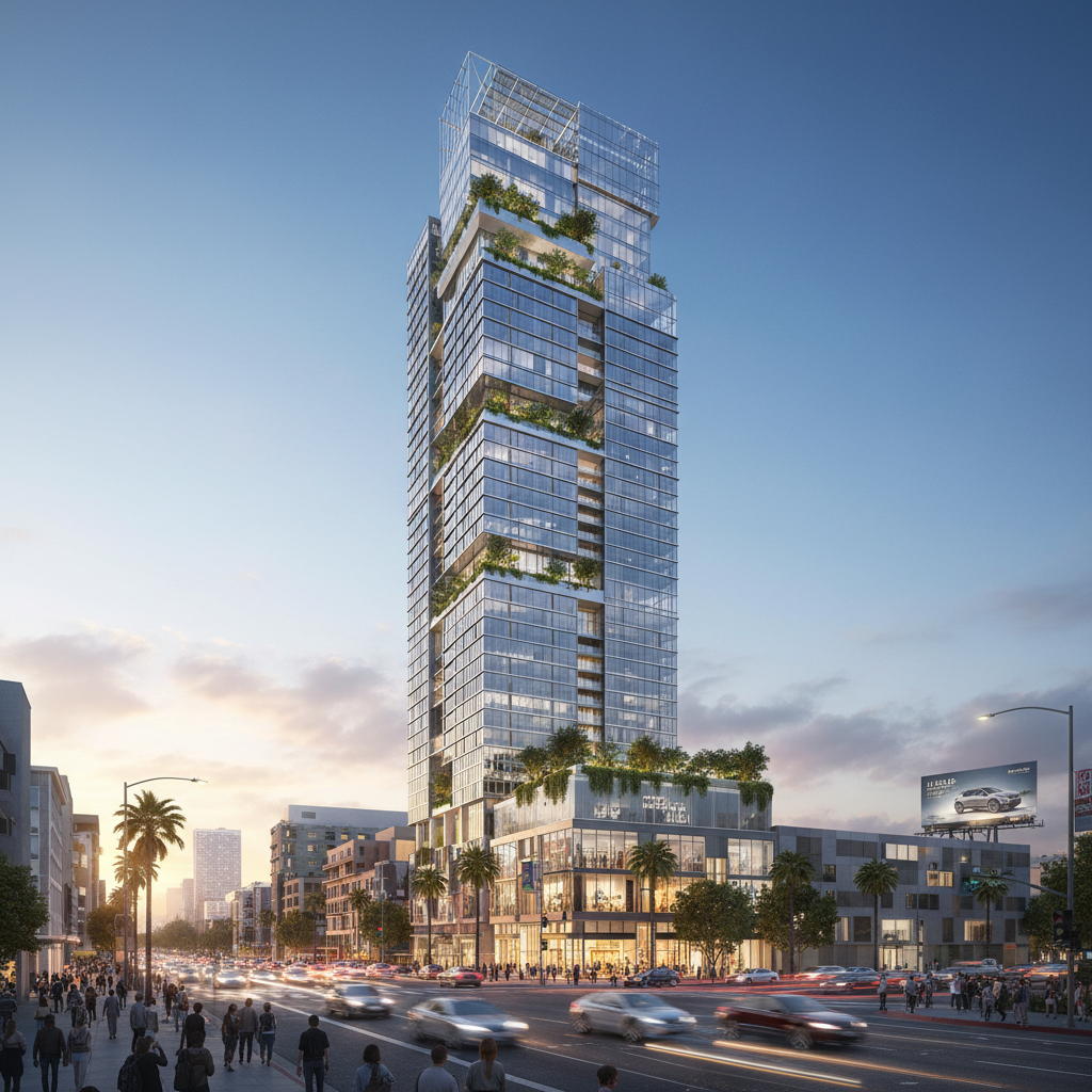 New Construction - Mixed-Use — 1230 Wilshire Blvd, Los Angeles, CA 90017