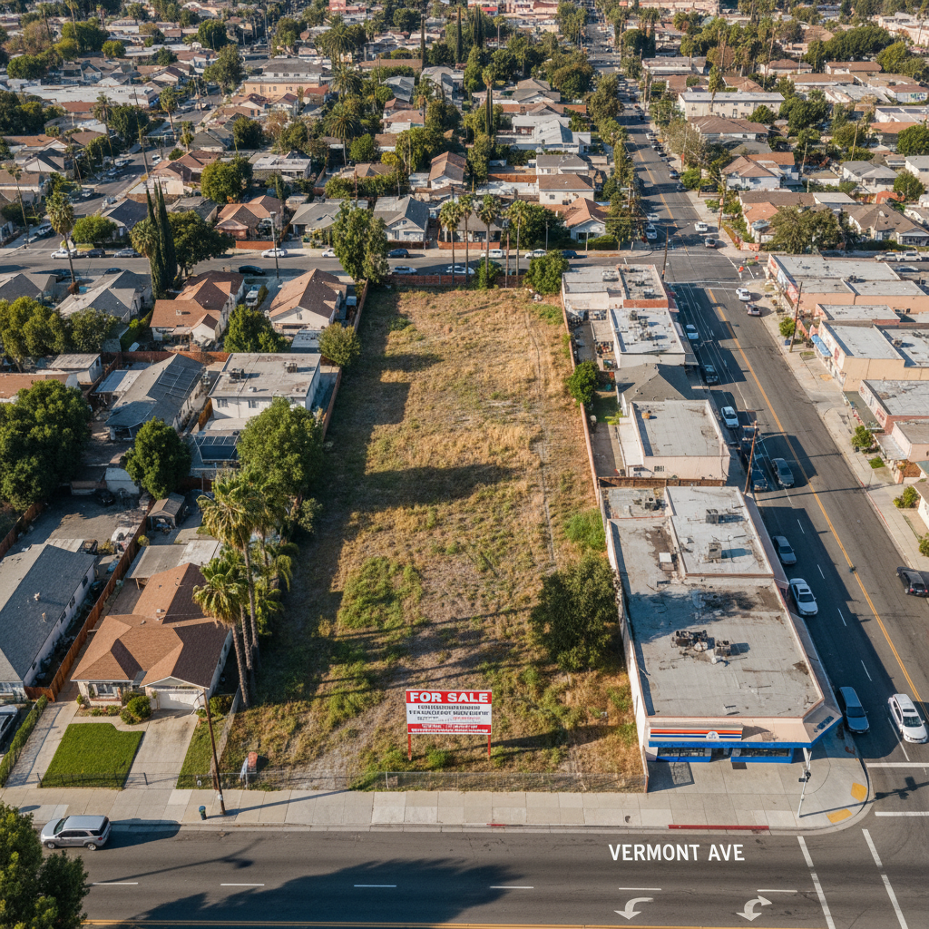 land deal — 9800 S Vermont Ave, Los Angeles, CA 90044
