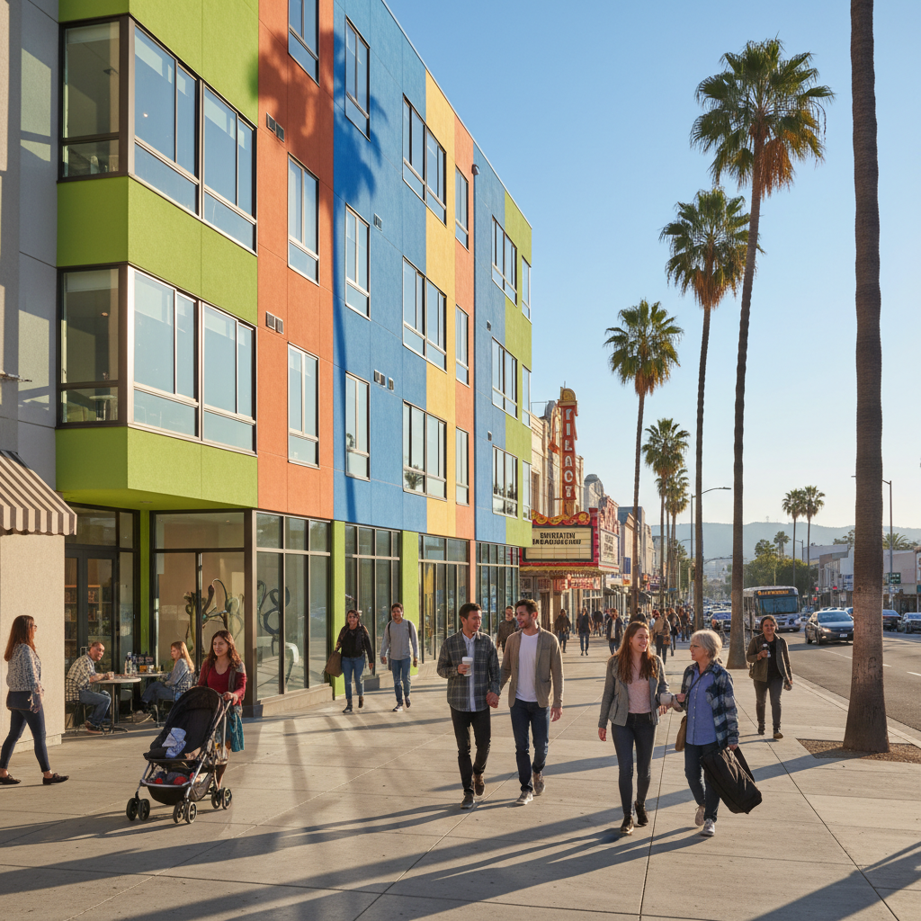 Mixed-Use Residential — 888 N Vermont Ave, Los Angeles, CA 90029