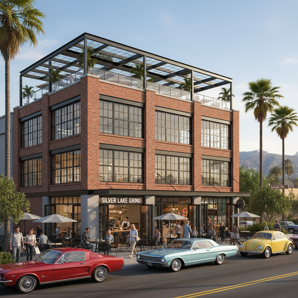 Commercial Renovation & Expansion — 4560 Sunset Blvd, Silver Lake, CA 90027