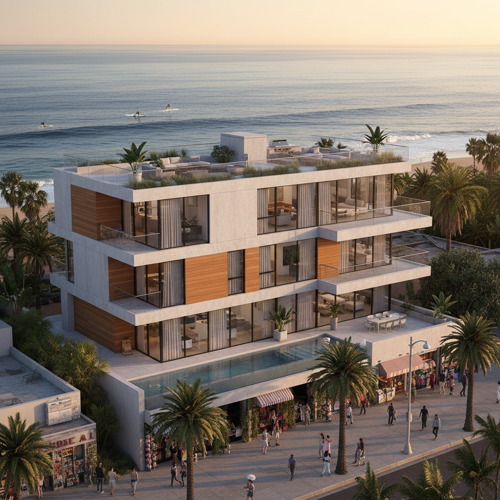 Single-Family Residence - New Construction — 789 Ocean Front Walk, Venice, CA 90291