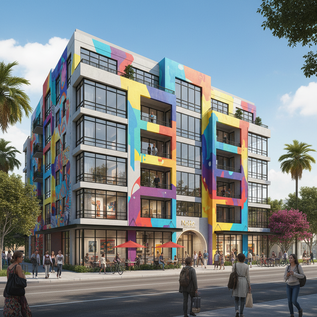 Multi-Family Residential - New Construction — 5550 Lankershim Blvd, North Hollywood, CA 91601