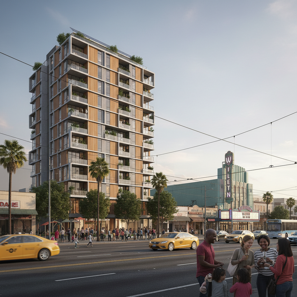 Affordable Housing Tower Approved for Koreatown Site
