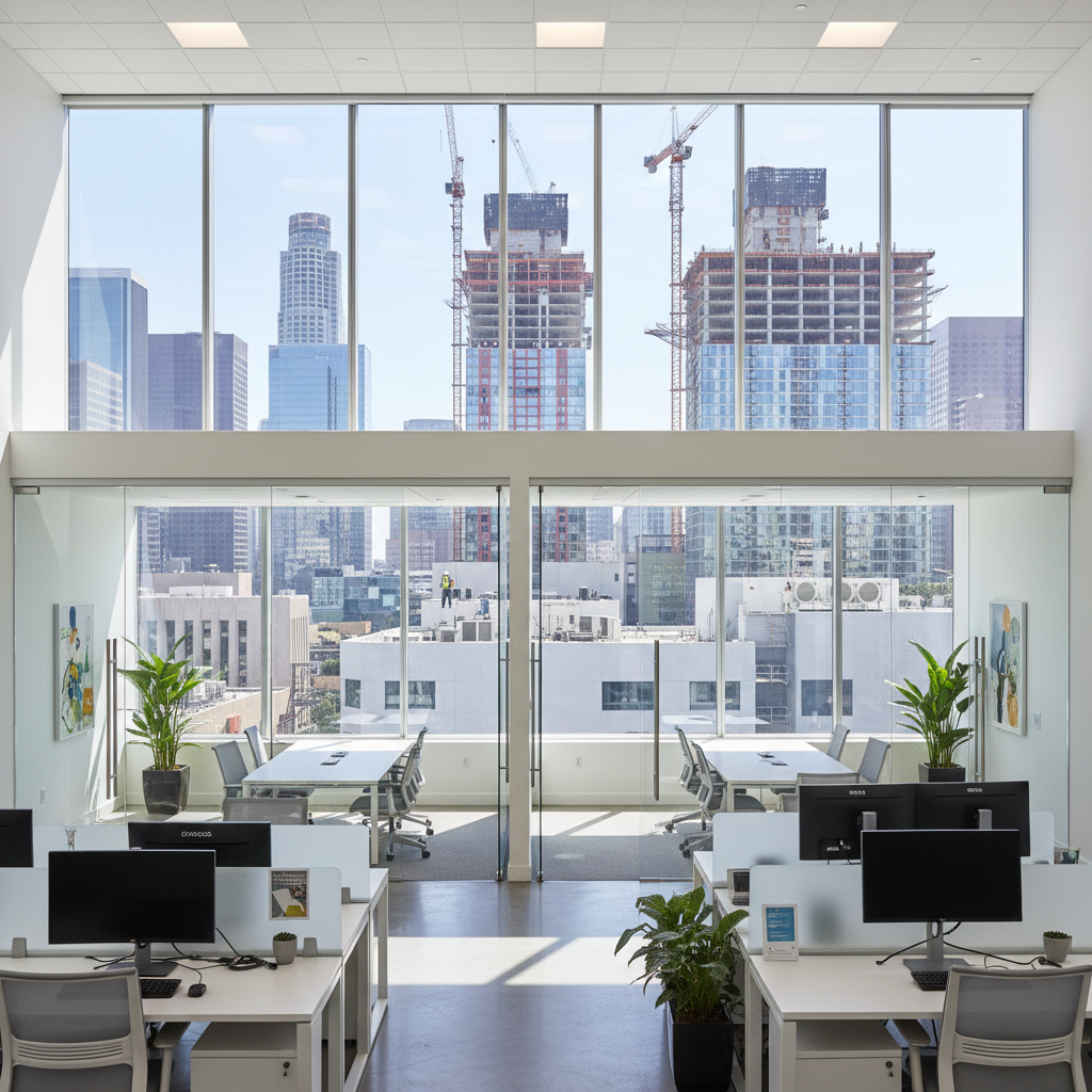 Interior Tenant Improvement - Office — 4567 Wilshire Blvd, Los Angeles, CA 90010
