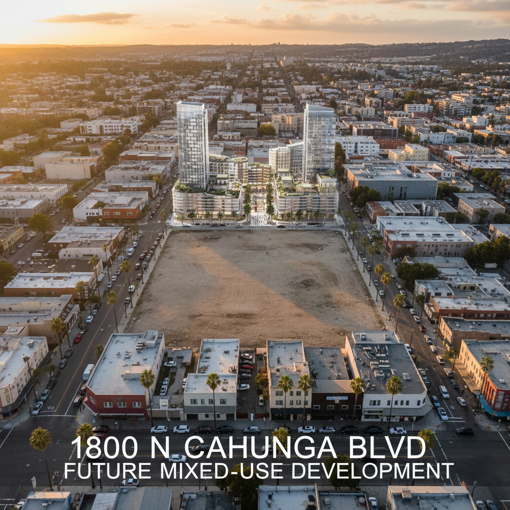 land deal — 1800 N Cahuenga Blvd, Los Angeles, CA 90028