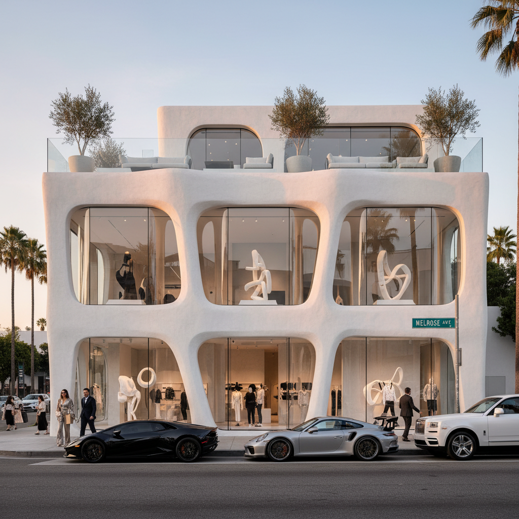 Retail & Gallery Redevelopment — 8800 Melrose Ave, West Hollywood, CA 90069