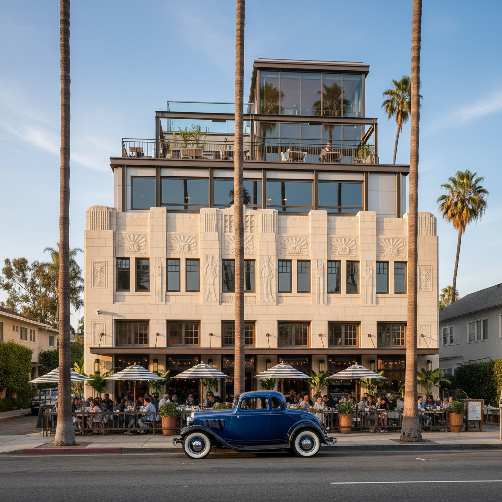 Commercial Renovation & Expansion — 4720 W Sunset Blvd, Los Angeles, CA 90027