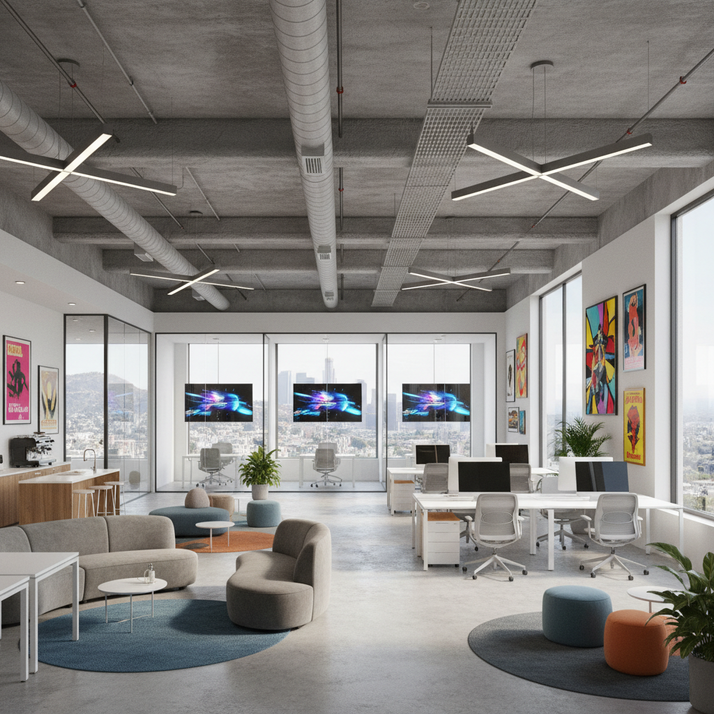 Tenant Improvement - Office — 900 N La Brea Ave, Los Angeles, CA 90038