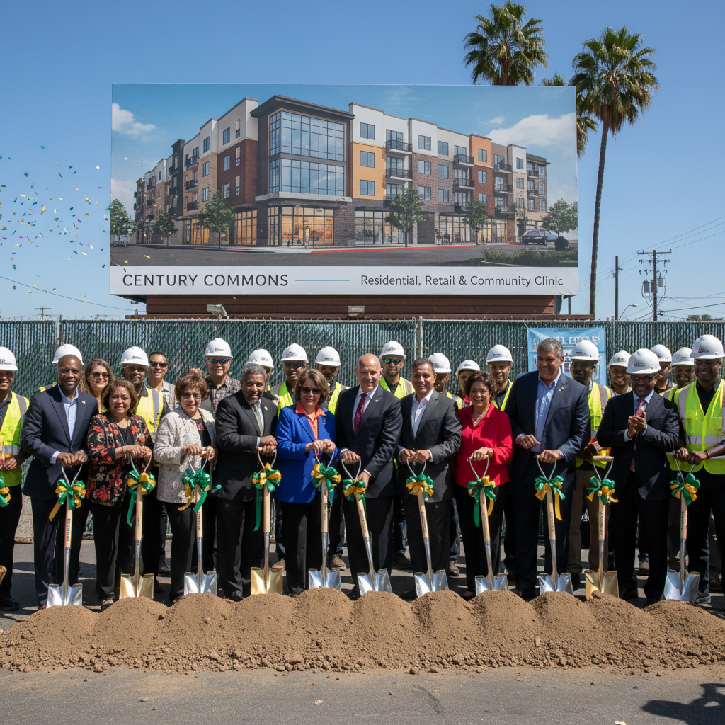 Watts Reimagined: New Mixed-Use Project Breaks Ground on Century Blvd