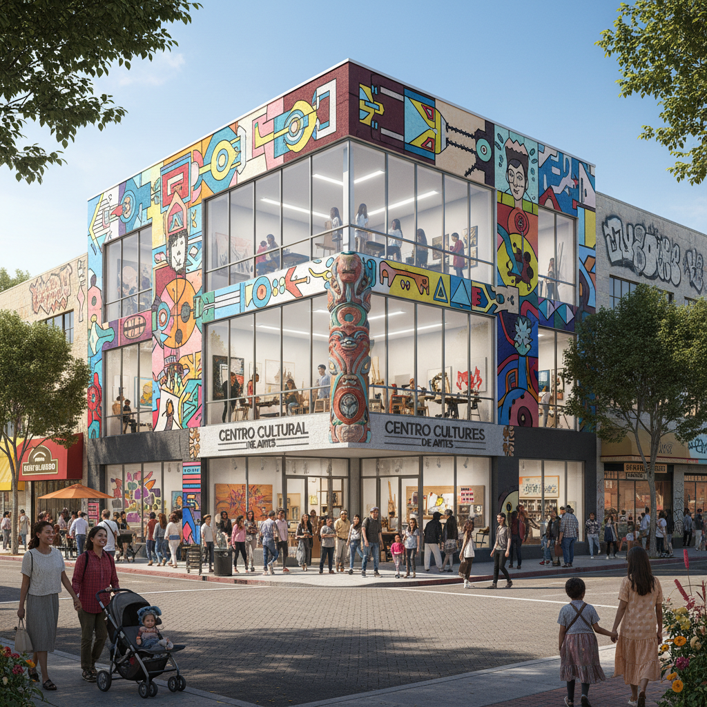 Community Arts Center Construction — 2500 E 4th St, Los Angeles, CA 90033