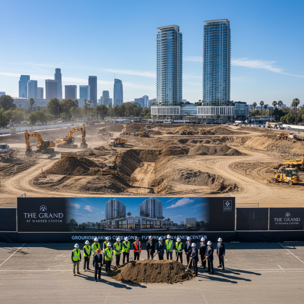 Major Mixed-Use Project Breaks Ground in Warner Center, Reshaping Canoga Avenue Corridor