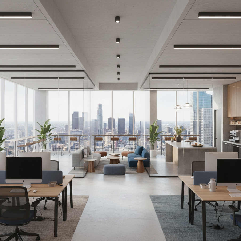 Interior Tenant Improvement — 333 S Hope St, Los Angeles, CA 90071