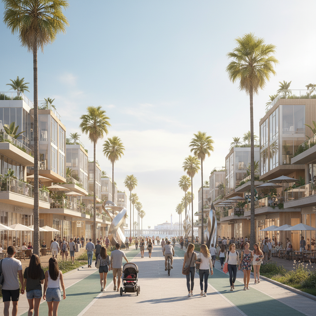 Venice Beach Boardwalk Redevelopment Plan Gains Momentum Amid Community Debate