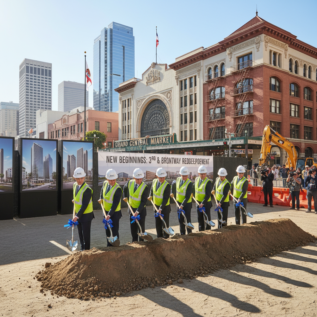 Major Mixed-Use Project Breaks Ground in Downtown's Historic Core, Signaling Revitalization Push