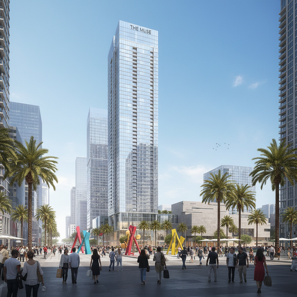 Grand Avenue Arts District Secures Final Funding for 'The Muse' Tower