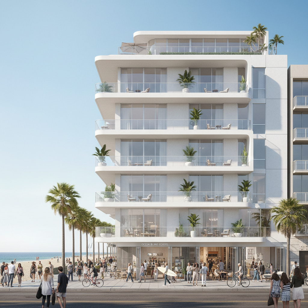 Coastal Development - Mixed-Use — 2000 Ocean Front Walk, Venice, CA 90291