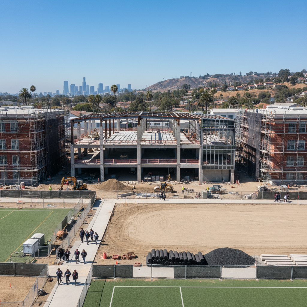 School Modernization & Expansion — 1000 N Figueroa St, Los Angeles, CA 90012