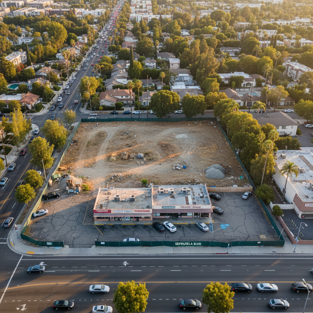 land deal — 4500 Sepulveda Blvd, Sherman Oaks, CA 91403