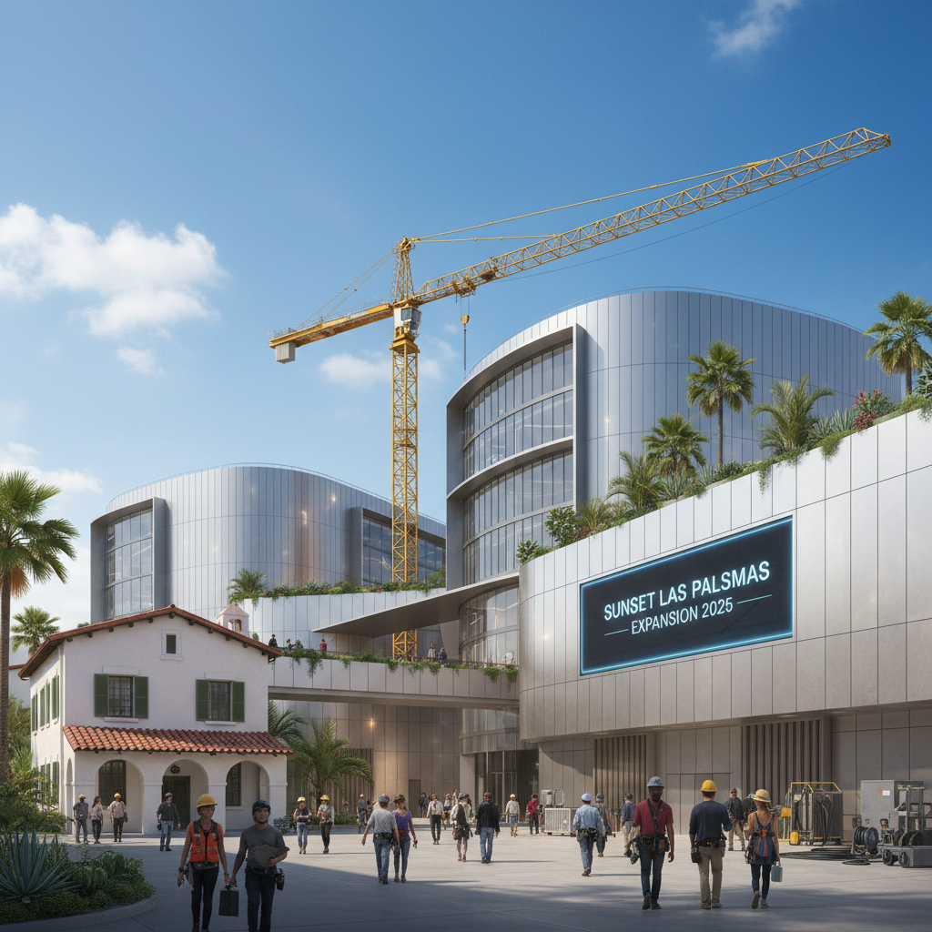 Hollywood's Sunset Las Palmas Studios Unveils Ambitious Expansion Plans