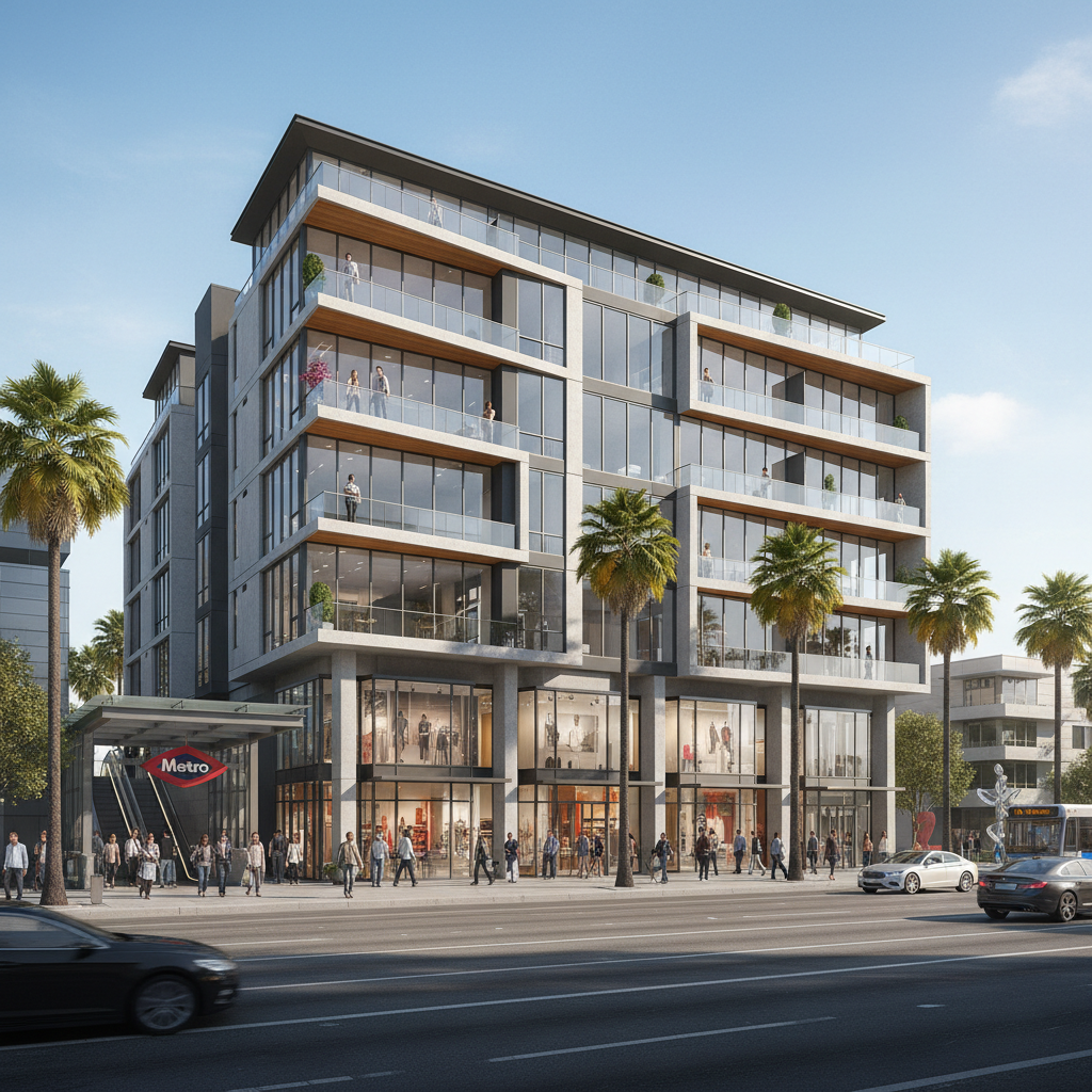 New Construction - Mixed-Use — 5500 Lankershim Blvd, North Hollywood, CA 91601