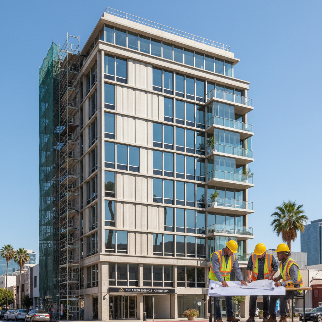 Adaptive Reuse - Office to Residential — 3450 Wilshire Blvd, Los Angeles, CA 90010
