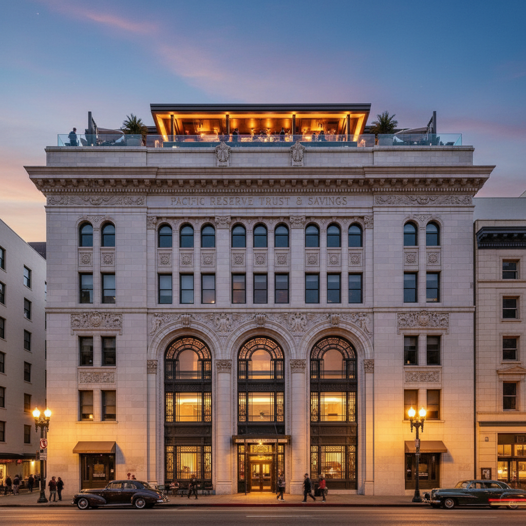 Historic Building Restoration & Conversion — 500 S Spring St, Los Angeles, CA 90013