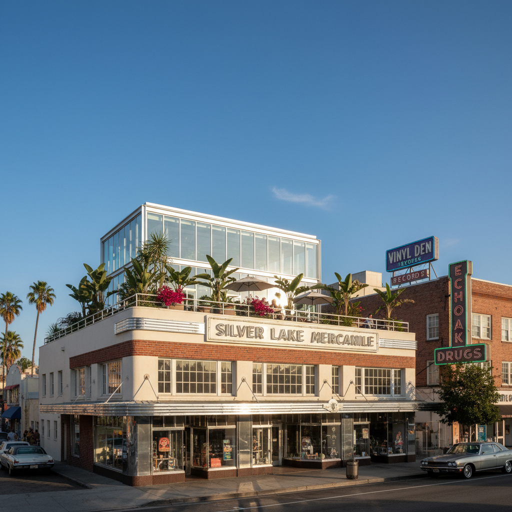 Commercial Renovation & Expansion — 4500 Sunset Blvd, Los Angeles, CA 90027