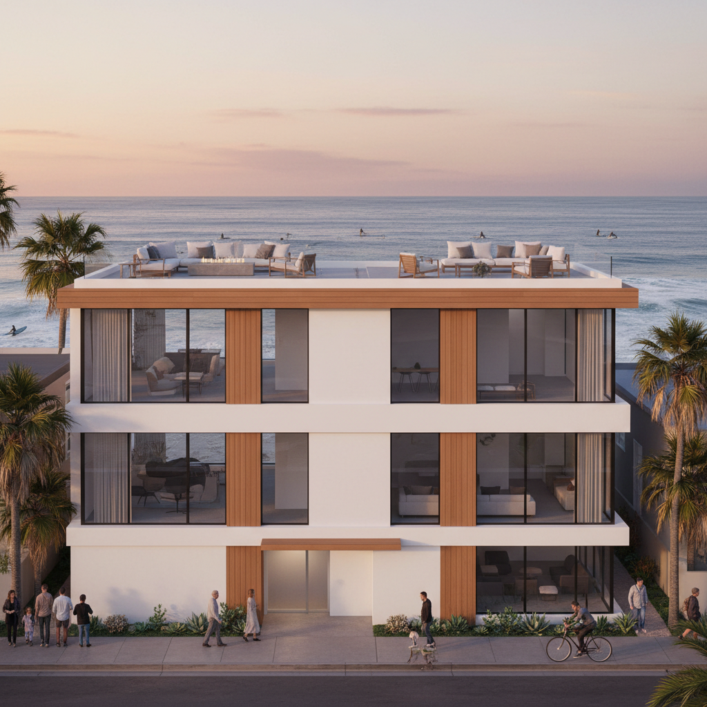 Single-Family Residence - New Construction — 789 Ocean Front Walk, Venice, CA 90291