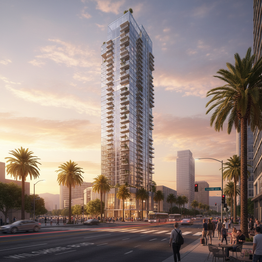 New Construction - Mixed-Use — 1230 Wilshire Blvd, Los Angeles, CA 90017
