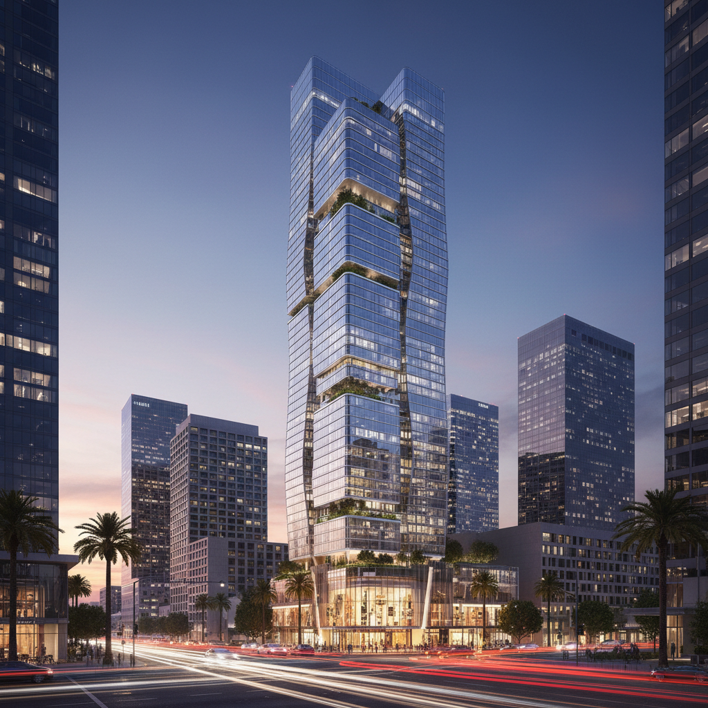 New Construction - Mixed-Use High-Rise — 1230 Wilshire Blvd, Los Angeles, CA 90017