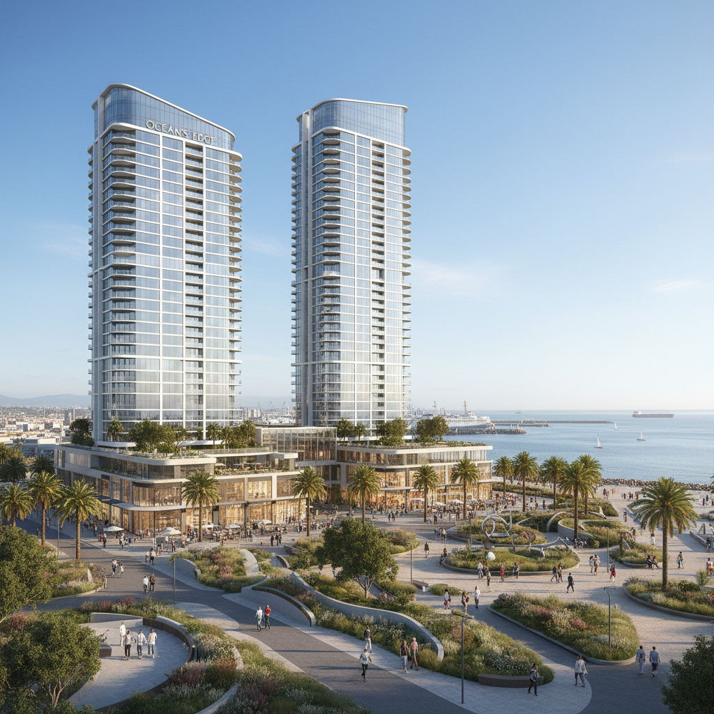 Long Beach Approves Major Waterfront Mixed-Use Development 'Ocean's Edge'