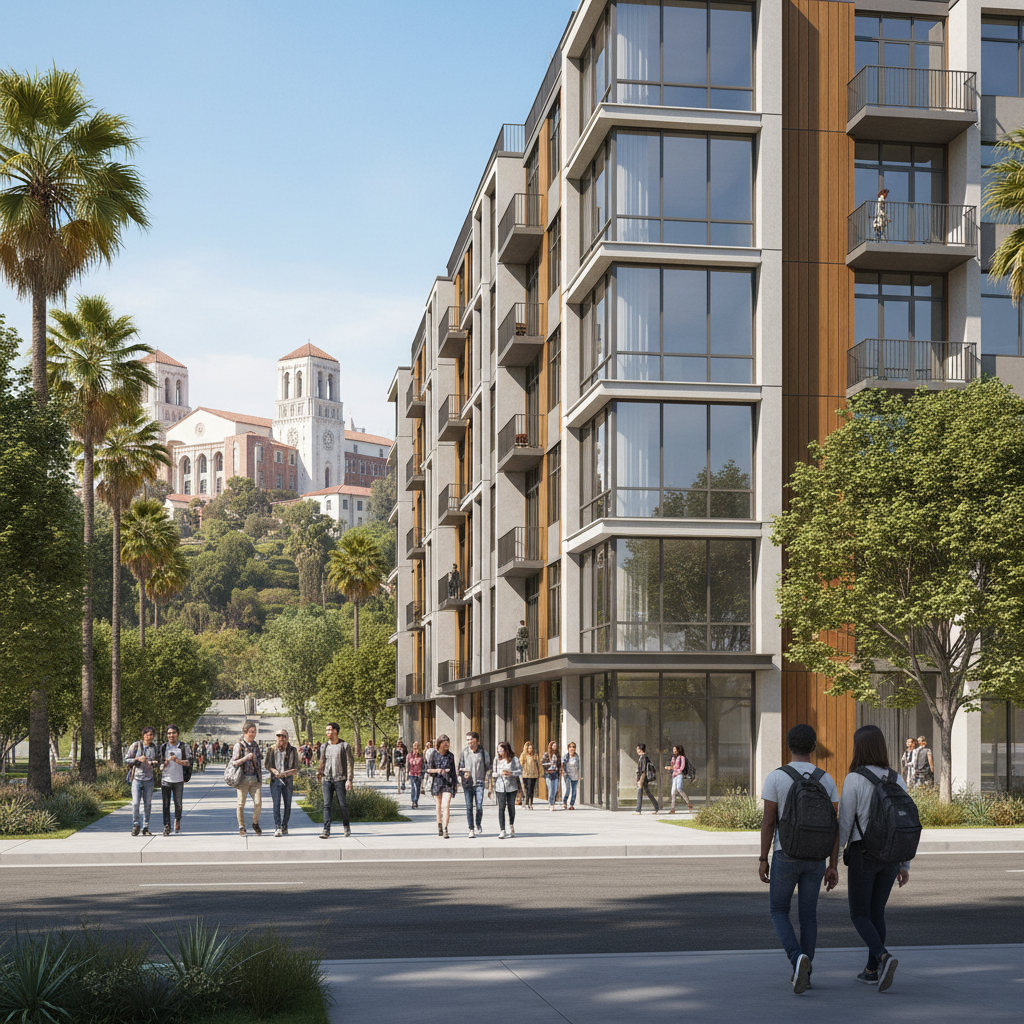 New Construction - Student Housing — 1122 Sepulveda Blvd, Westwood, CA 90025
