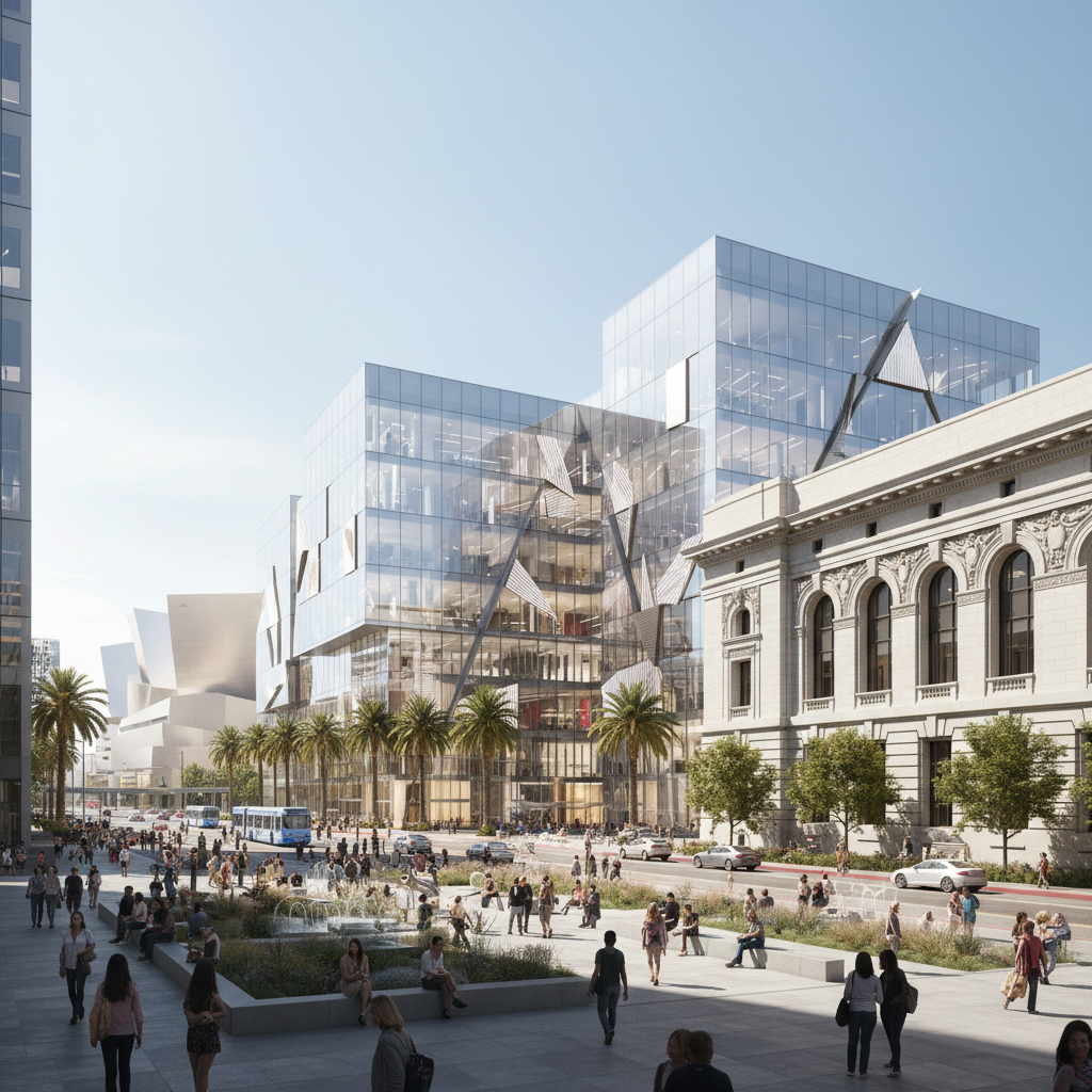 Cultural Center Expansion — 500 Grand Ave, Downtown LA, CA 90071