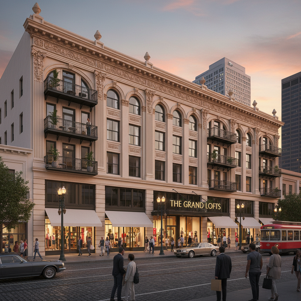 Adaptive Reuse - Residential — 450 S Spring St, Los Angeles, CA 90013