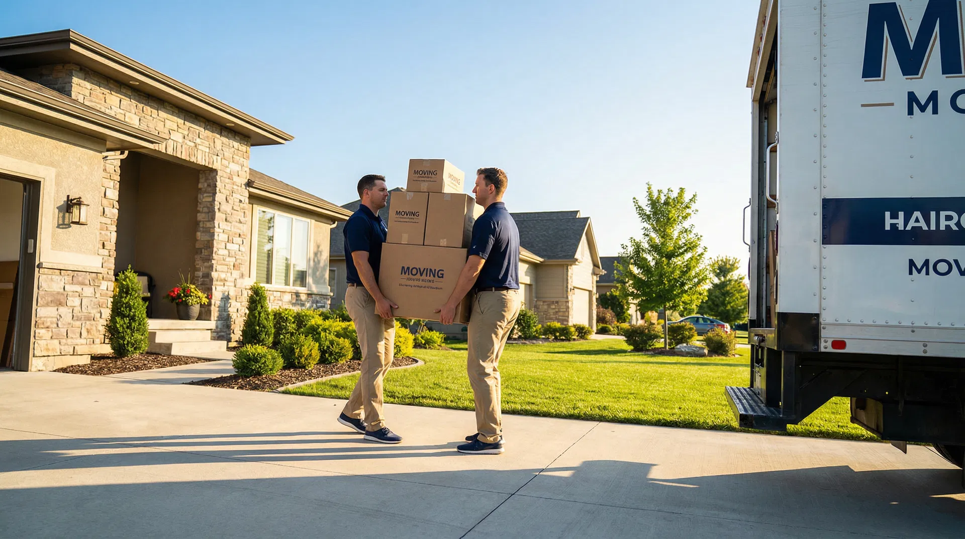 Elite Moving TX team at work