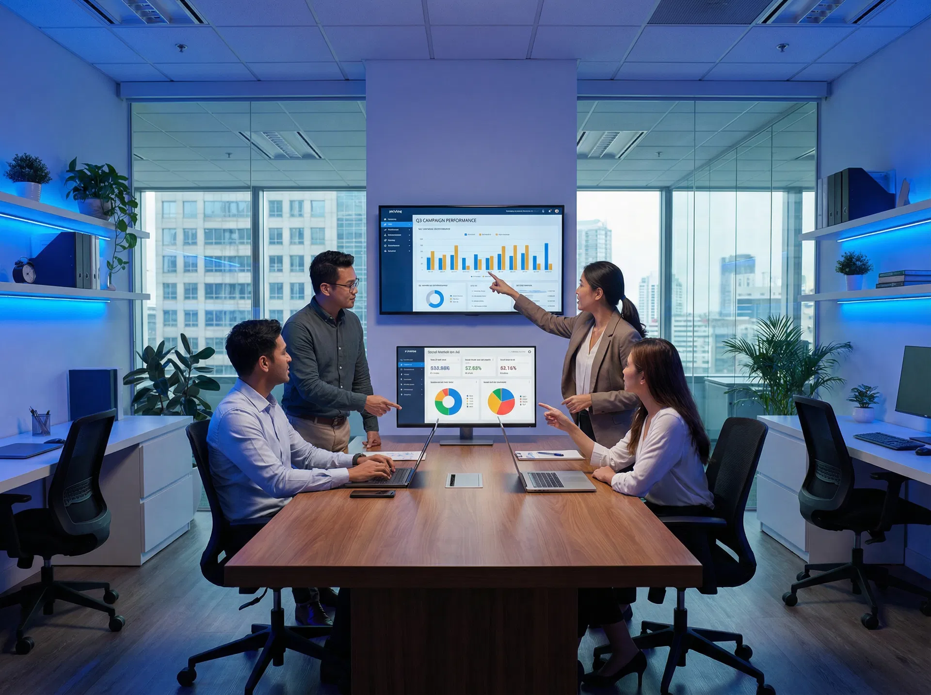 CleverBoss team working